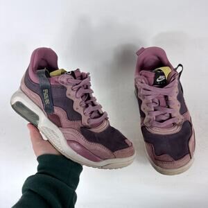 Nike Jordan MA2 Sneakers Women's 9.5 Light Mulberry Suede Lace Up Athletic Shoes